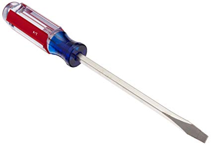 a screwdriver