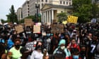 george-floyd-killing:-latest-protests-draw-hundreds-of-thousands-across-us-–-live
