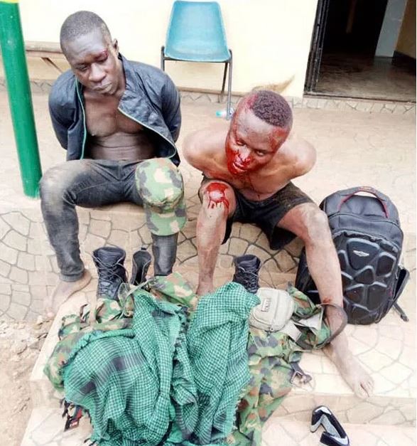 two-fake-soldiers-arrested-in-ogun