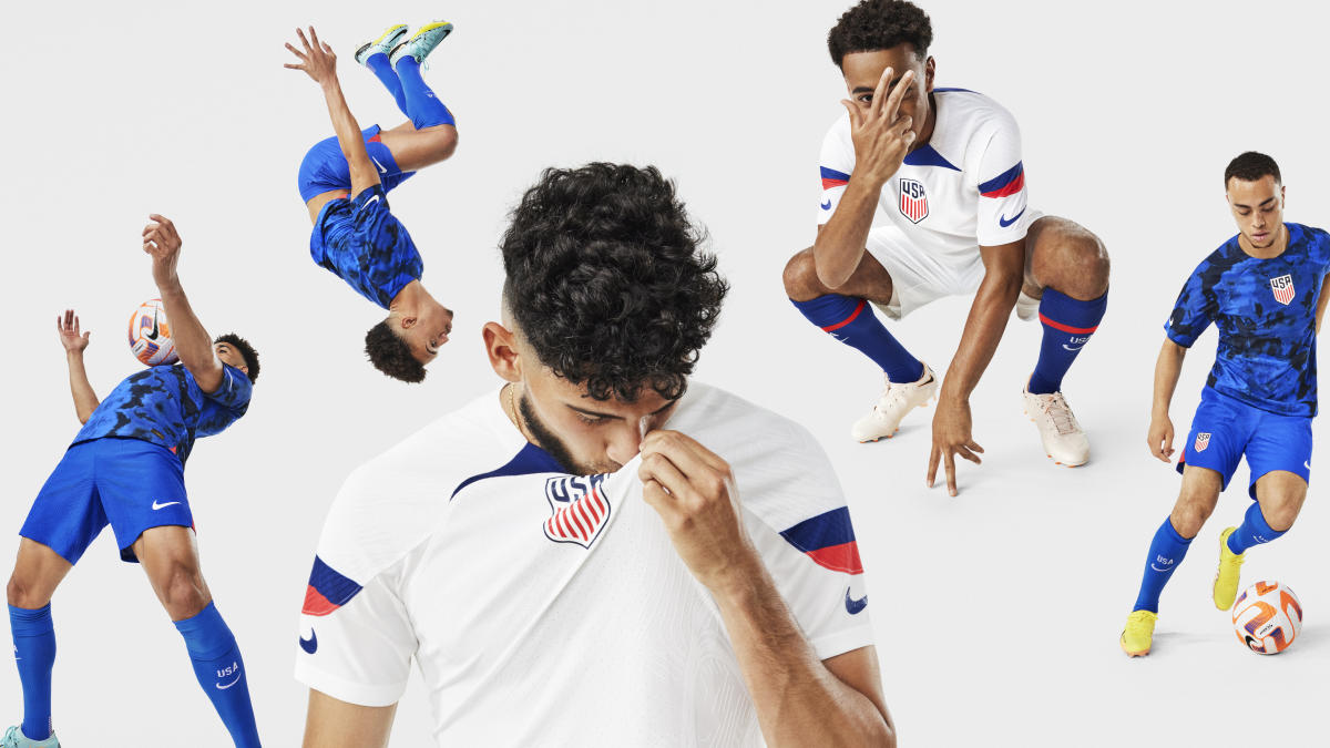 Rey Lear Inyección vestir USMNT 2022 World Cup kits released by Nike, with players already 'angry'  and fans unimpressed