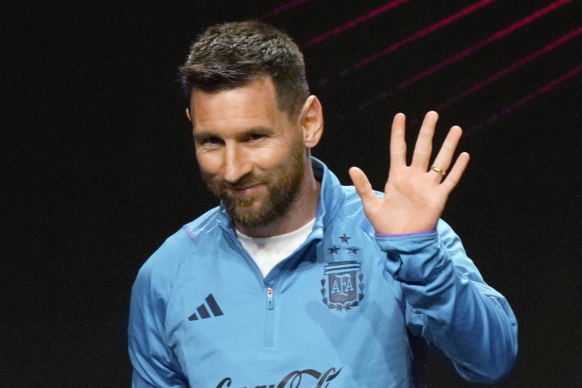 Lionel Messi's first match shirt after World Cup being auctioned - and  price keeps rising - Daily Star